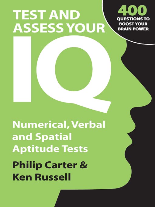 Title details for Test and Assess Your IQ by Philip Carter - Wait list